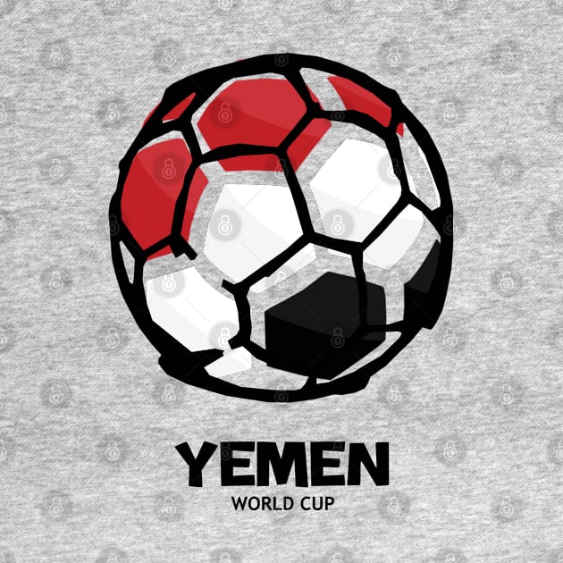 Yemen Football Country Flag by KewaleeTee